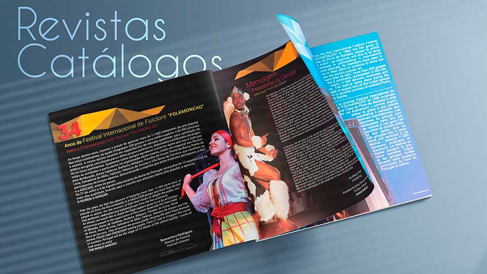 Design gráfico editorial